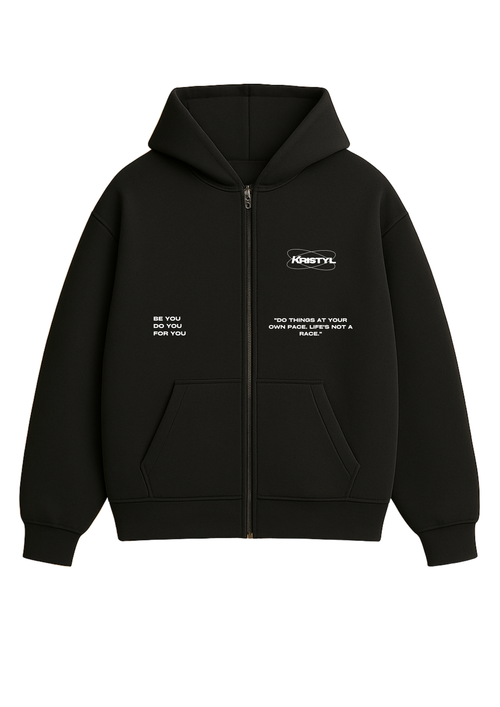 BE YOU ZIPPER HOODIE