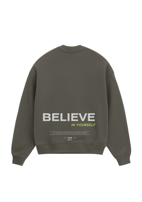 BELIEVE OVERSIZED SWEATER