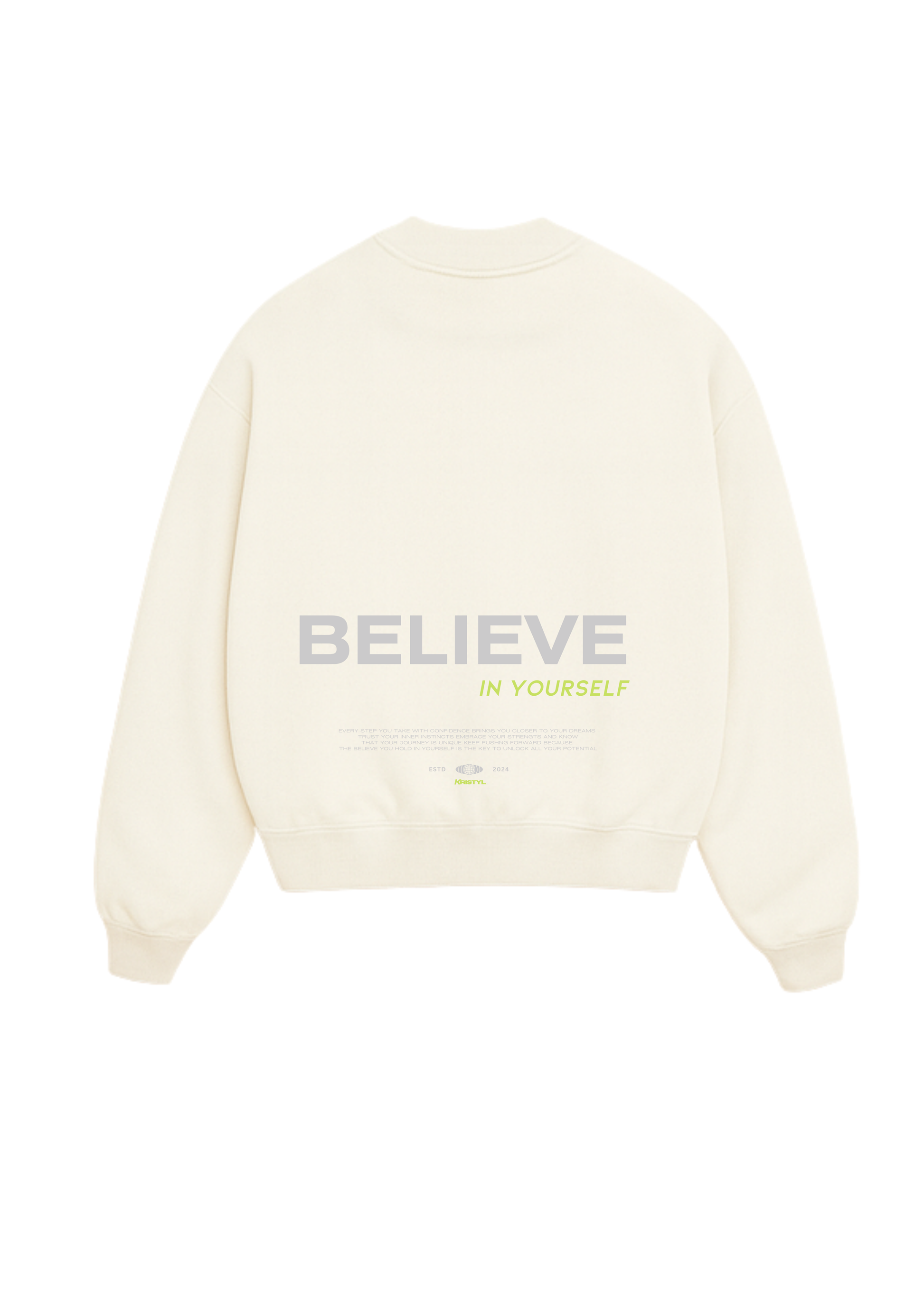 BELIEVE OVERSIZED SWEATER
