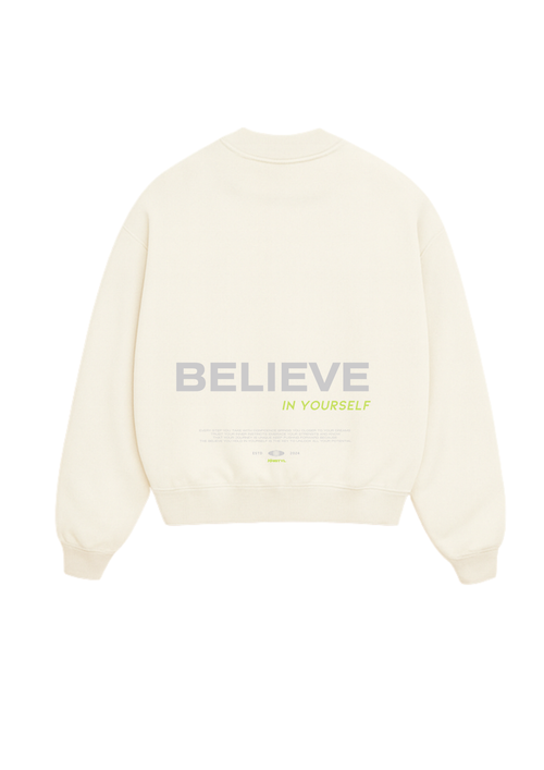 BELIEVE OVERSIZED SWEATER